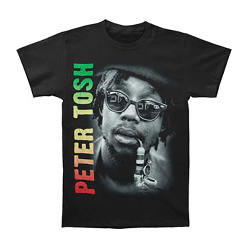 Peter Tosh Men's Icon T-shirt Large Black