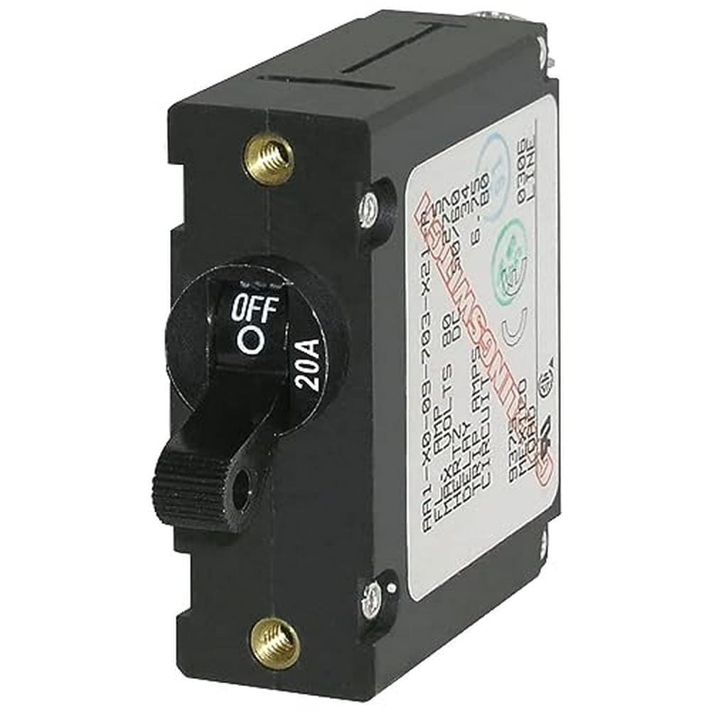 A-Series Toggle Single Pole Circuit Breakers