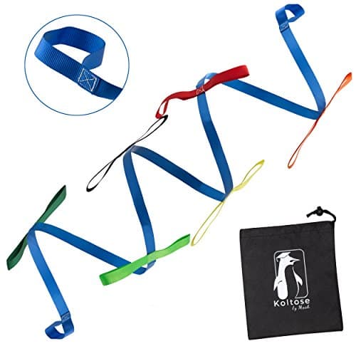 Daycare Center Walking Rope, 5 Child Safety Rope for up to 12 Kids and 2 Adults (14 Handles) Each, for Childcare, Preschool, Kindergarten, Nursery, and Schools, 5 Pack