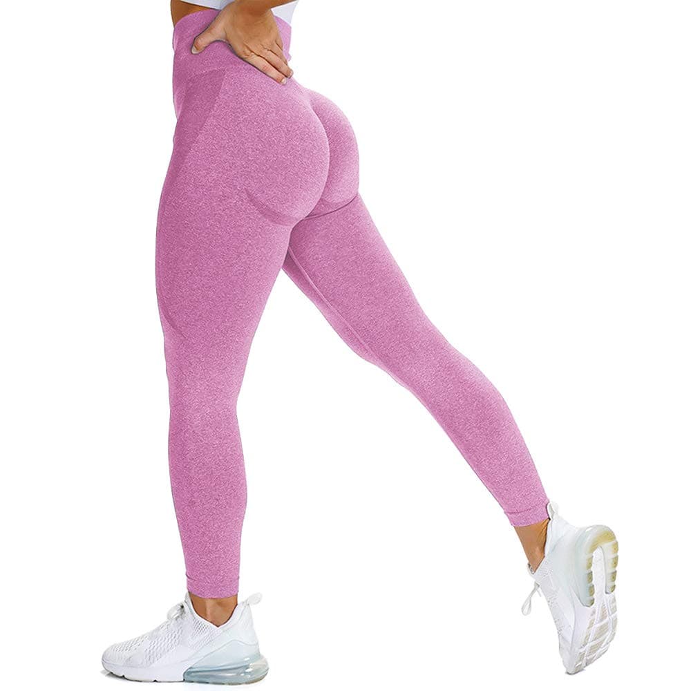 Bodybay Women High Waist Seamless Leggings Butt Lift Anti Cellulite Leggings for Workout