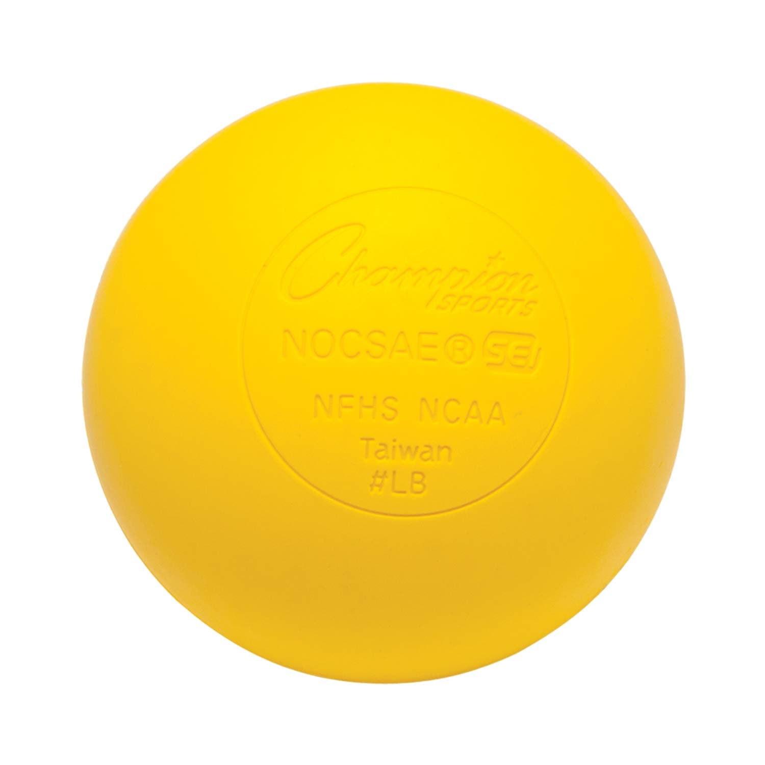 Champion Sports Lacrosse Balls & Rhino Skin Foam Balls – Official Size Balls for Games, Practice & Training, NCAA, NFHS & SEI Certified, Multiple Colors, Packs & Styles Available