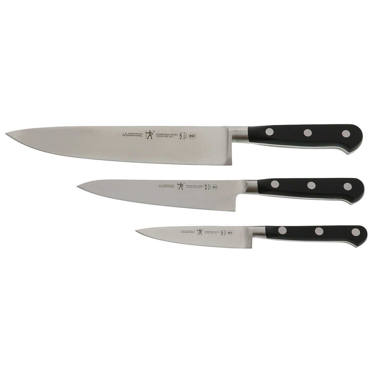 Henckels Couteau 3-piece Must Have Cutlery Set