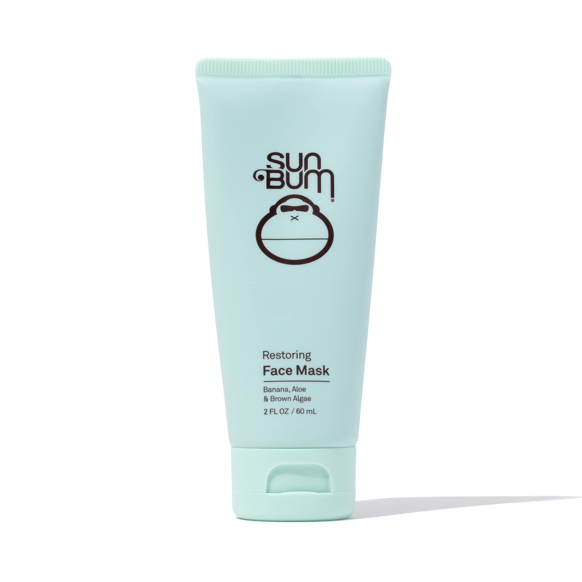 Sun Bum Skincare Restoring Facial Mask | Vegan and Cruelty Free Formula with Cooling Aloe| 2 oz