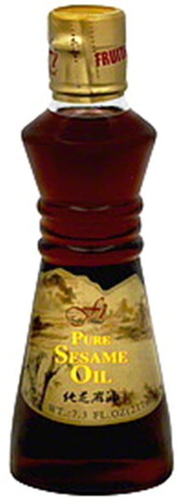 Fruitful Island Sesame Oil, Pure, 7.3 Ounce (Pack of 4)