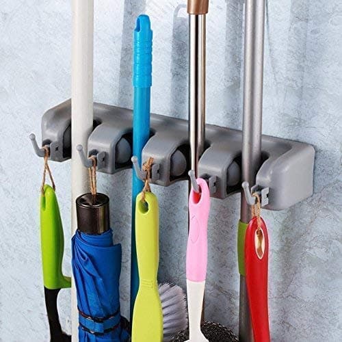 DHYANI Magic Holder Stand Heavy Quality Broom Organizer with Hook