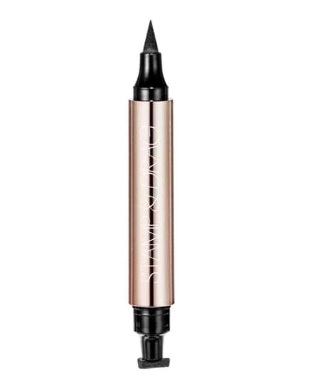 Ciate London Stamp & Drag Liner Duo! Double-Ended Wing Stamp Eyeliner Pen! Perfect For Winged Look! Vegan, Gluten Free & Cruelty Free!
