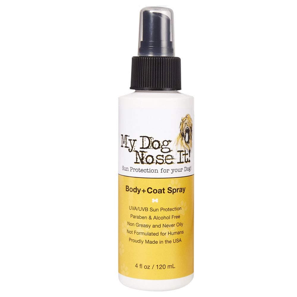 Coat and Body Spray - Sun Protection for Your Dog, Protects Against Harmful UVA/UVB Rays