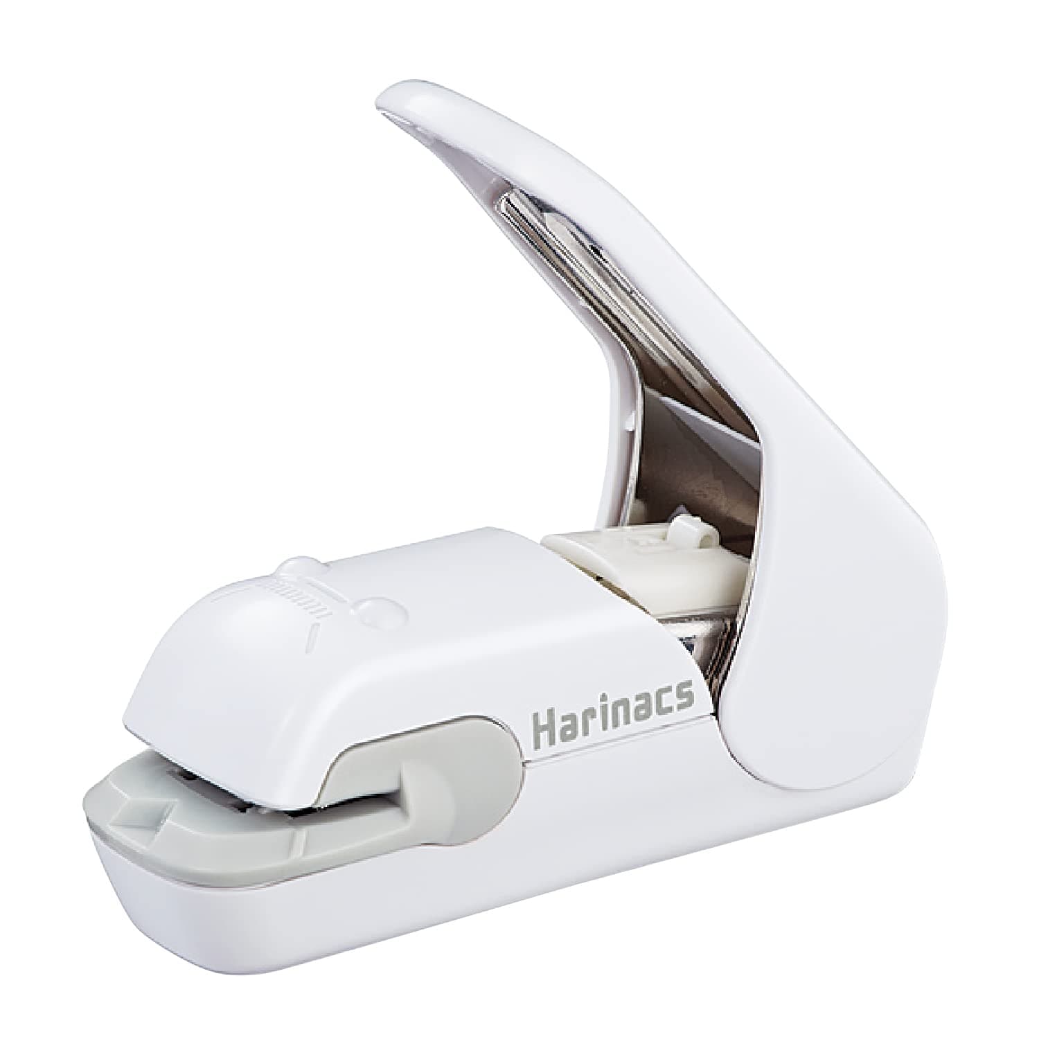 Stapleless Stapler, Harinacs Desktop & Handheld Staple-Free, Up to 5 Sheets No Staple Binding, Portable Compact Holeless Stapler, White, Japan Import (SLN-MPH105W)