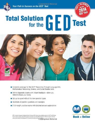 GED®Test, REA's Total Solution For the 2014 GED® Test (GED® Test Preparation) 1st Edition