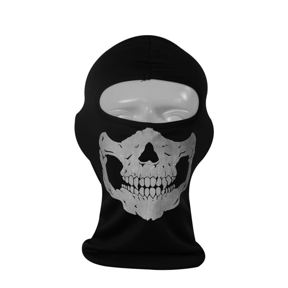 Skull Design Mask Motorcycle Lycra Scarf Face GHOSTS Call of Duty Balaclavas-AM04