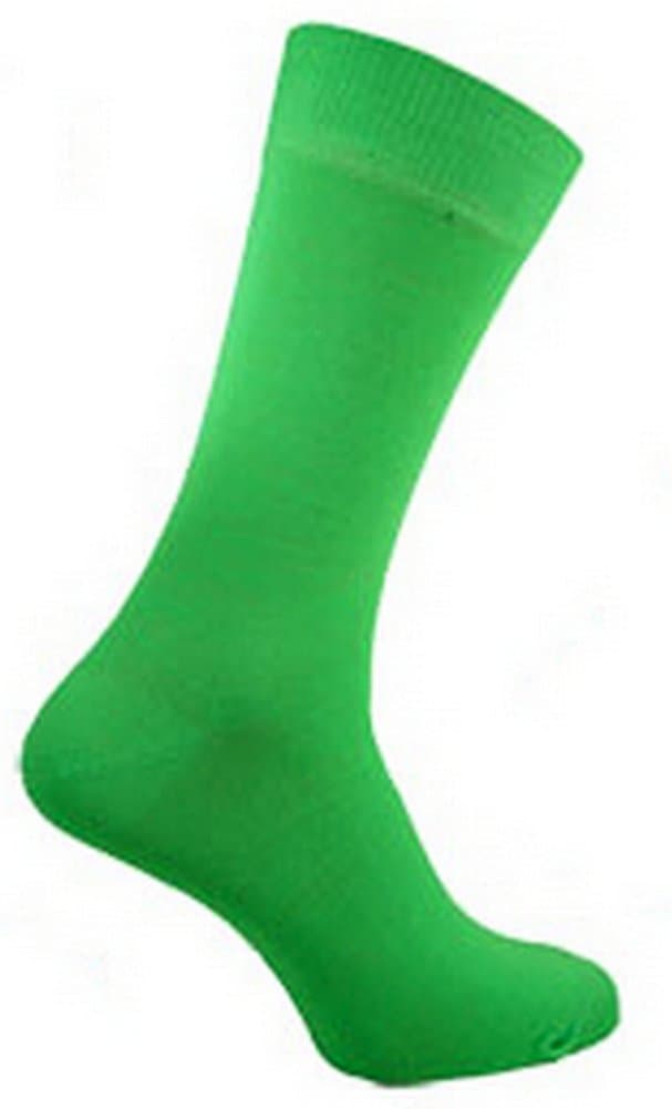 Ladies Quality Neon Teddy Girl Socks Various Colours Size 4-8 (Green)
