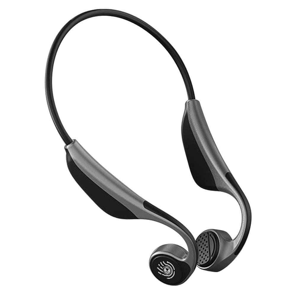 Aztine Bluetooth 5.0 Bone Conduction Headphones, IPX5 Waterproof Sweatproof Open Ear Wireless Earphones for Running, Sports, Fitness