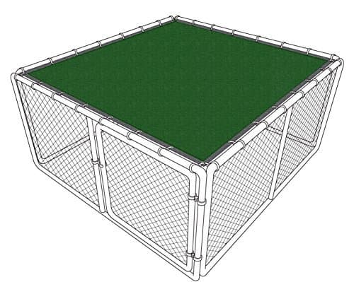 Dog Kennel Cover, Pet Crate Screen, Pet Crate Cover, Kennel Shade, Sun Shade (6x8) Heavy Duty Zip Ties Included