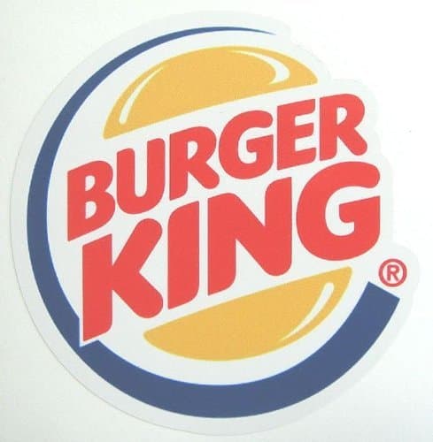 Burger King logo sticker USA waterproof paper seal (japan import)