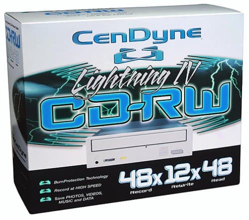 CenDyne CDICD00118 48x12x48 Internal IDE CD-RW Drive