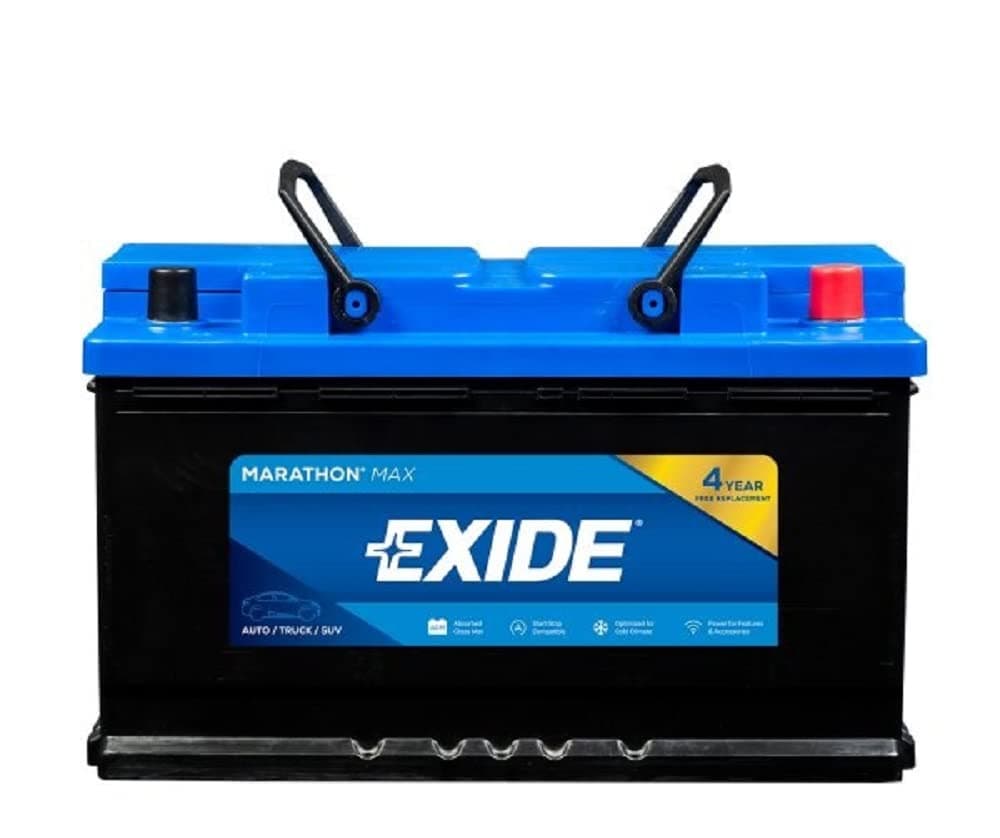 Exide Edge FP-AGM24F Flat Plate AGM Sealed Automotive Battery