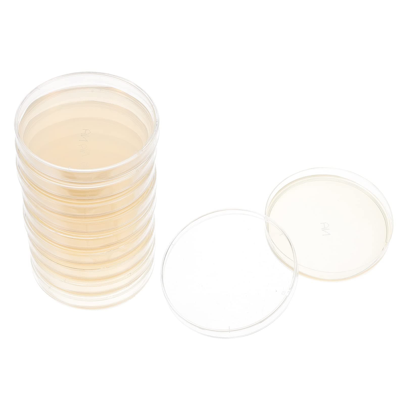 Nutrient Agar Plates Petri Dish Tissue Culture Plate,Petri Dishes with Lids Laboratory Agar Plates General Growth Medium for Mushrooms Science Fair Projects 10pcs Agar Plates