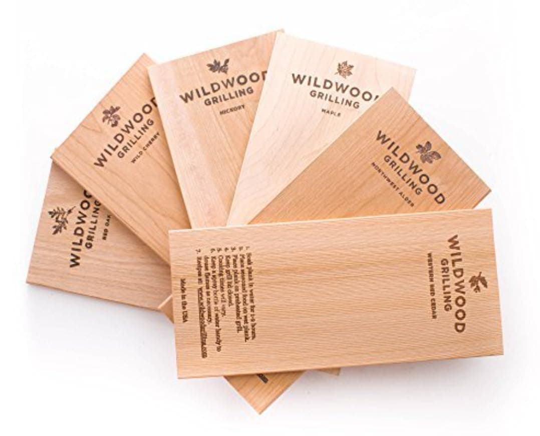 Wildwood Grilling - 5x11 6 Grilling Plank Variety Pack