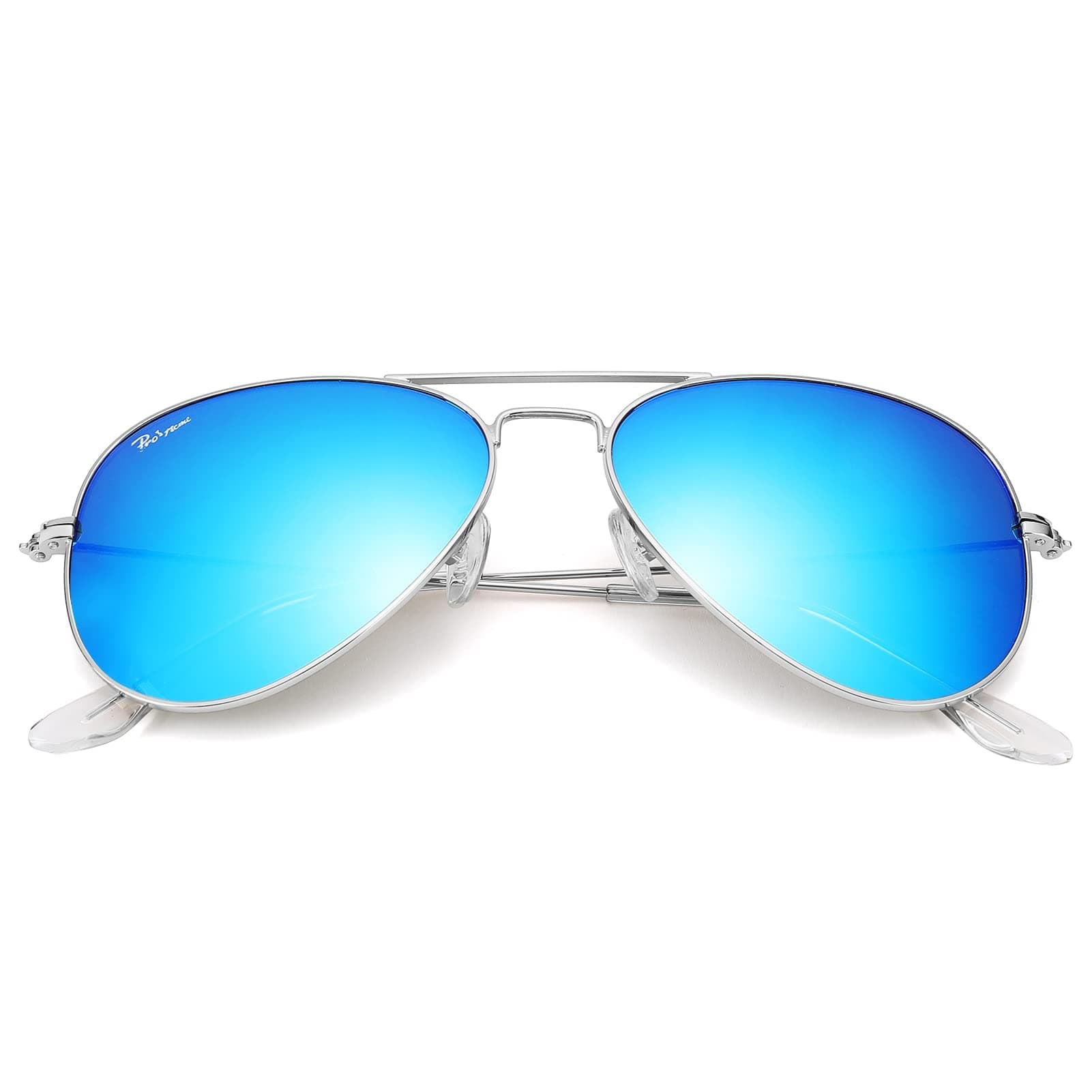 Classic Aviator Sunglasses for Women & Men Glass Lens Metal Frame UV400 Driver Sunglasses