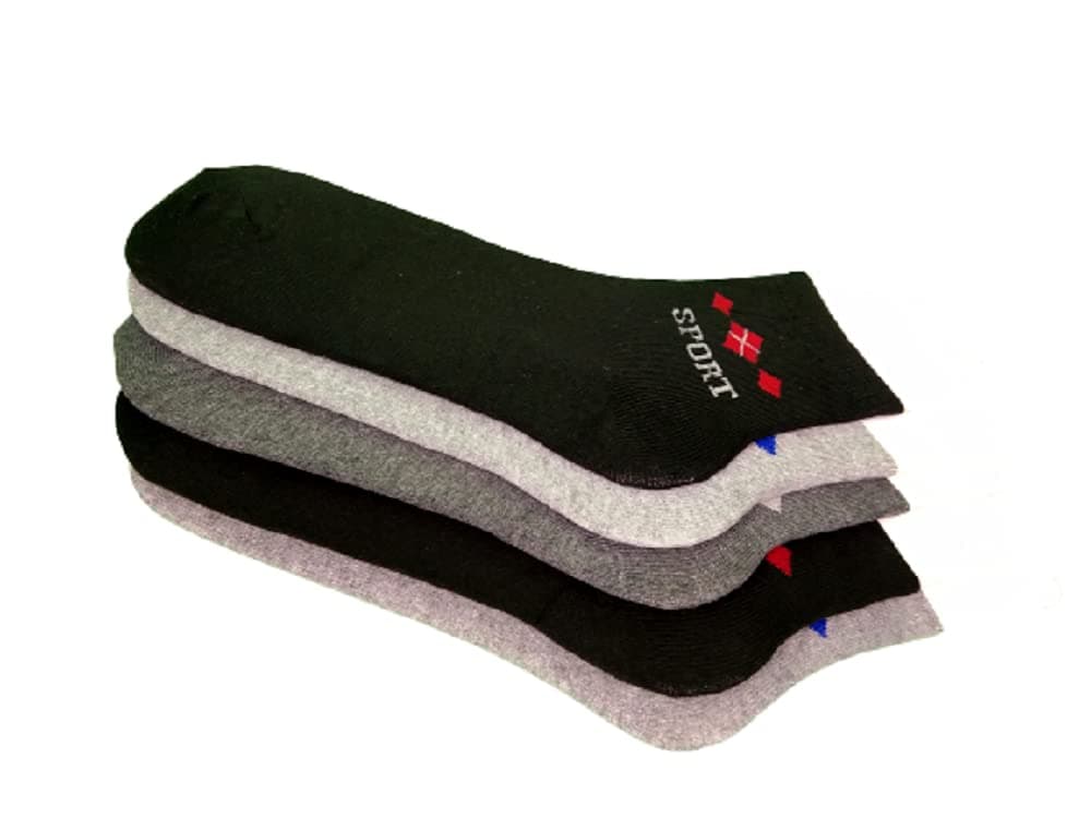 USEME 5461 COMBO Men's Ankle Length Organic Cotton Socks
