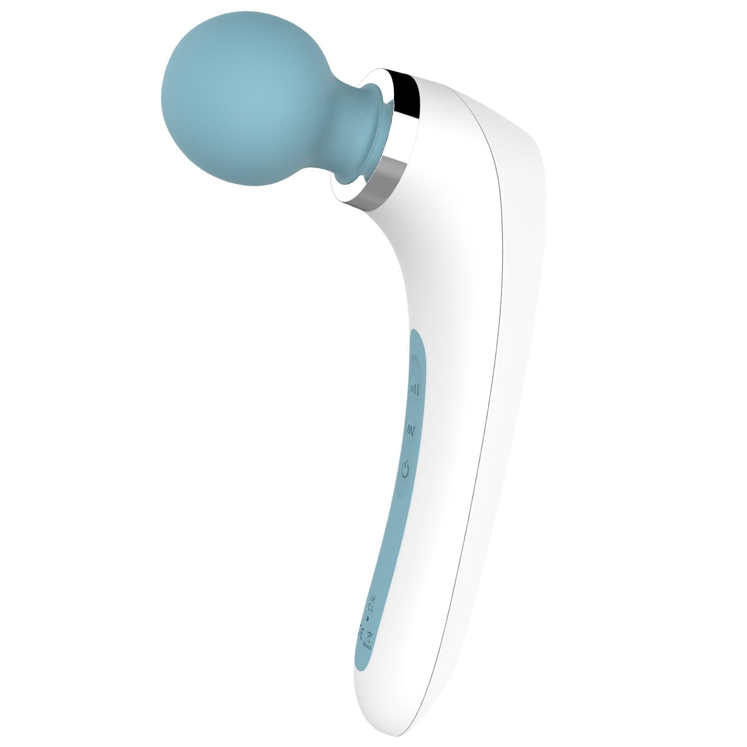 Personal Vibrating Massager Cordless-Waterproof Rechargeable Handheld Electric Back Massager, Shoulders & Neck Full Body Muscle Vibration Massage Tools