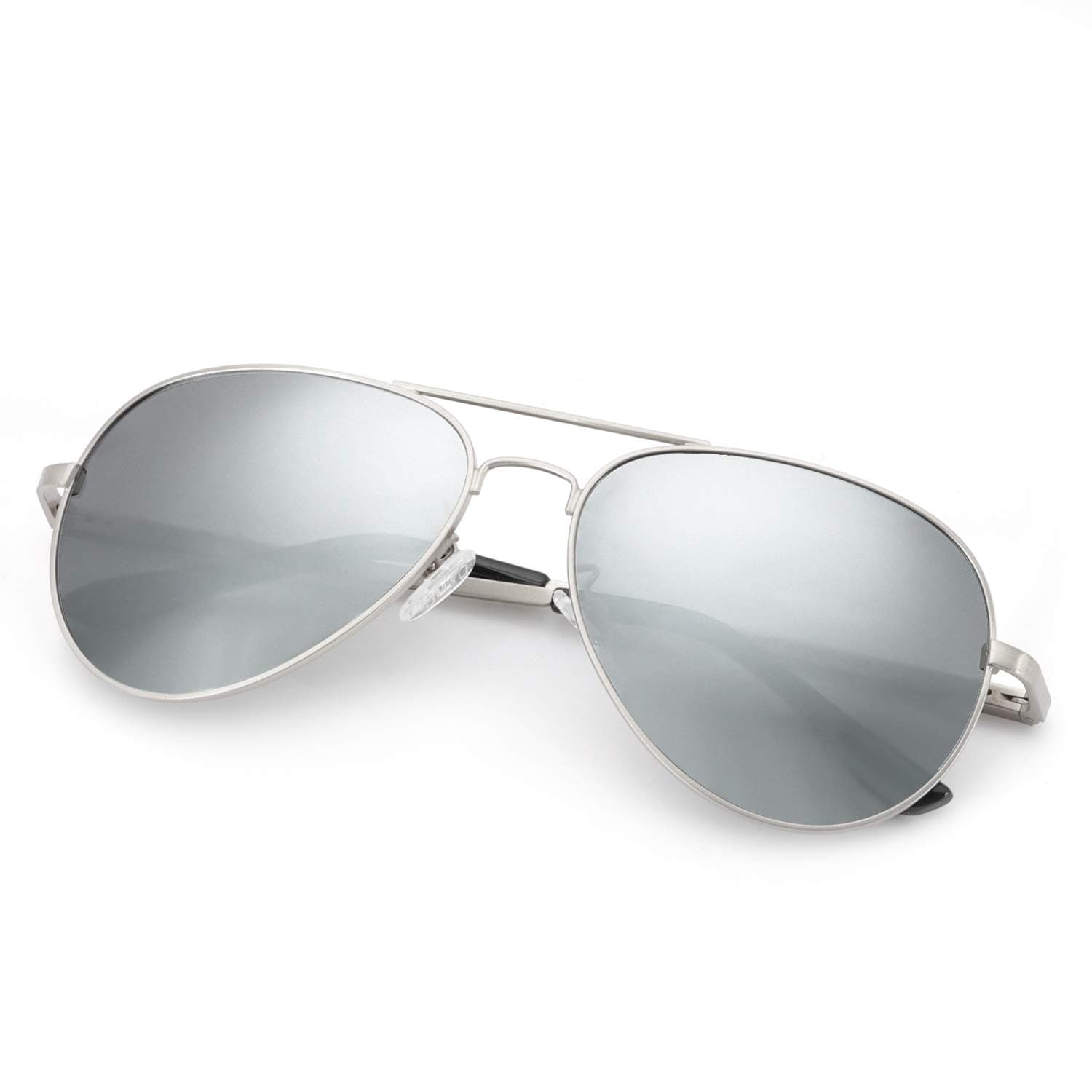 SODQWClassic Mirrored Women Polarized Sunglasses, Oversized Pliot Sunglasses with UV400 Protection for Driving Travel Outdoors