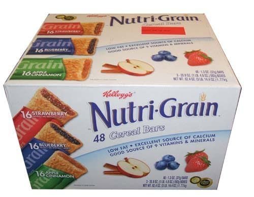 Kellogs Nutri Grain Cereal Bars 48 Count Variety Box by Kellogs [Foods]