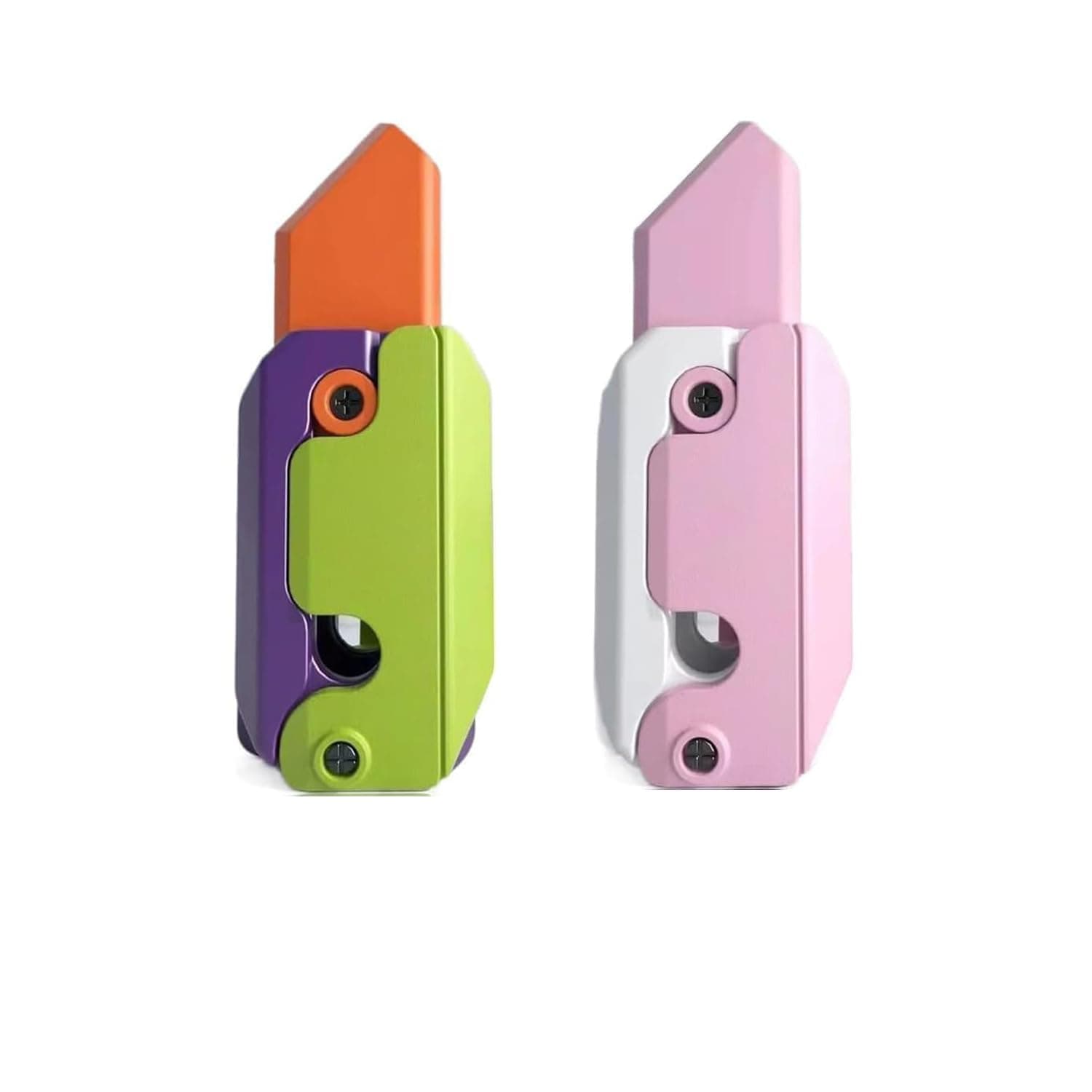 WEZCHUGHAOL 2 Pcs Fidget Toys, 3D Printing Knife, Sensory Toy for Kids & Adults, Anxiety Stress Relief, Perfect for Autism and ADD, Best Party Favors for Kids Goodie Bags