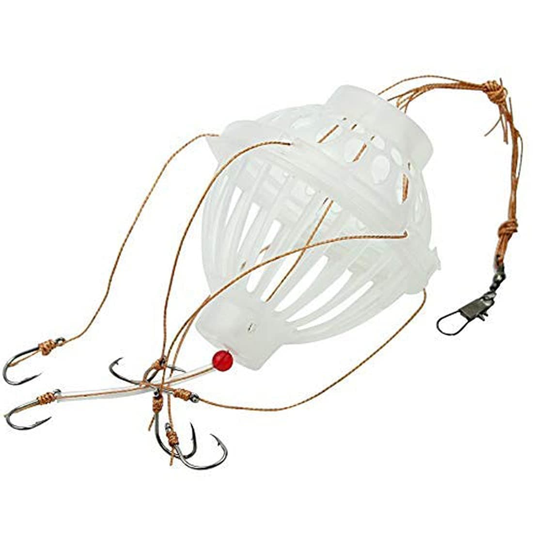 Hunting Hobby Fishing Explosion Hooks Plastic Lantern Carp Bait Cage Fish Hook Cage Fishing Lure Angling Tackle