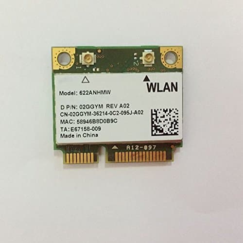 Advance-N 6200 AGN 622ANHMW IEEE 2.4GHZ-5GHZ 802.11n Wi-Fi Adapter â€“ USE FOR INTEL 6200 AGN Half Size Mini PCI Express Card - 300Mbps