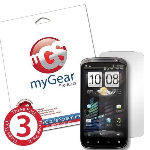 myGear Products CLEAR LifeGuard Screen Protectors for HTC Pyramid (2 Pack)