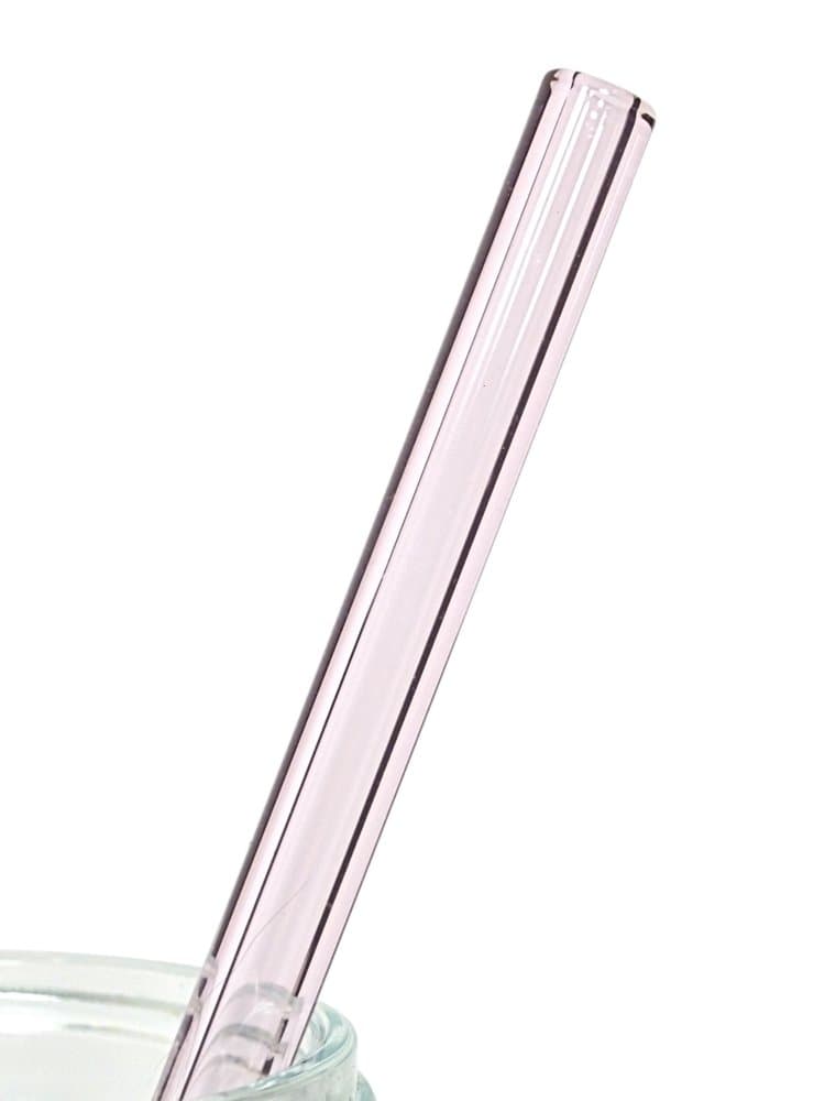 Pink Sapphire Long Straw