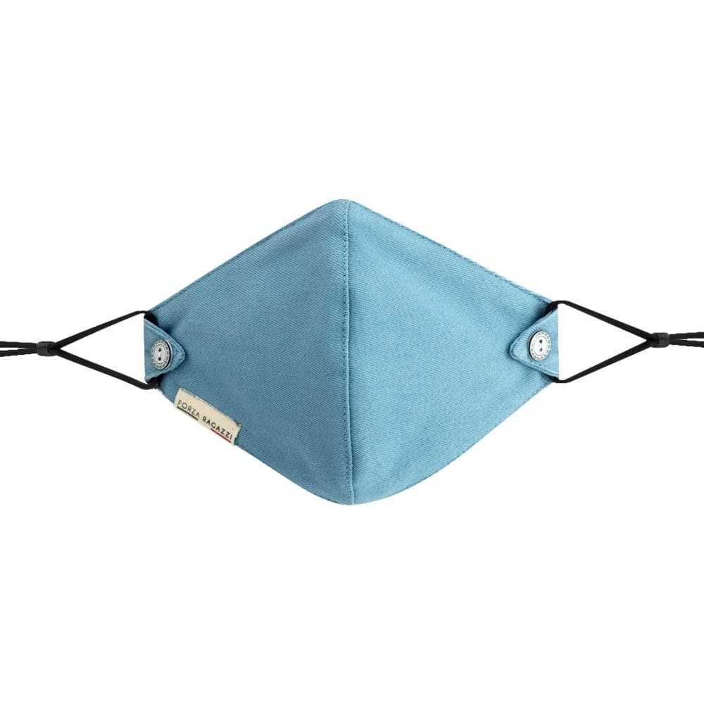 Forza Ragazzi Super Premium Washable Face Mask - Denim Light