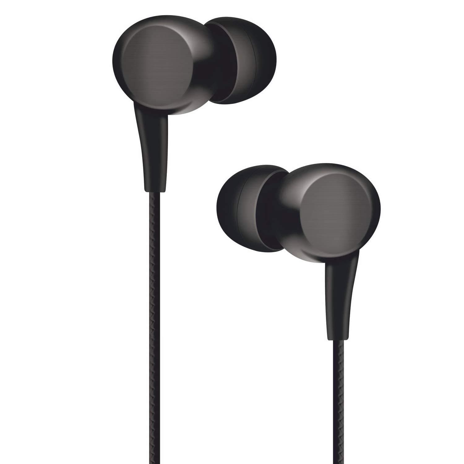 In-Ear Headphones Earphones for HTC Desire 816 Earphone Original Like Wired Stereo Deep Bass Head Hands-free Headset Earbud With Built in-line Mic, Call Answer/End Button, Music 3.5mm Aux Audio Jack KX 1 : (R50, Black)