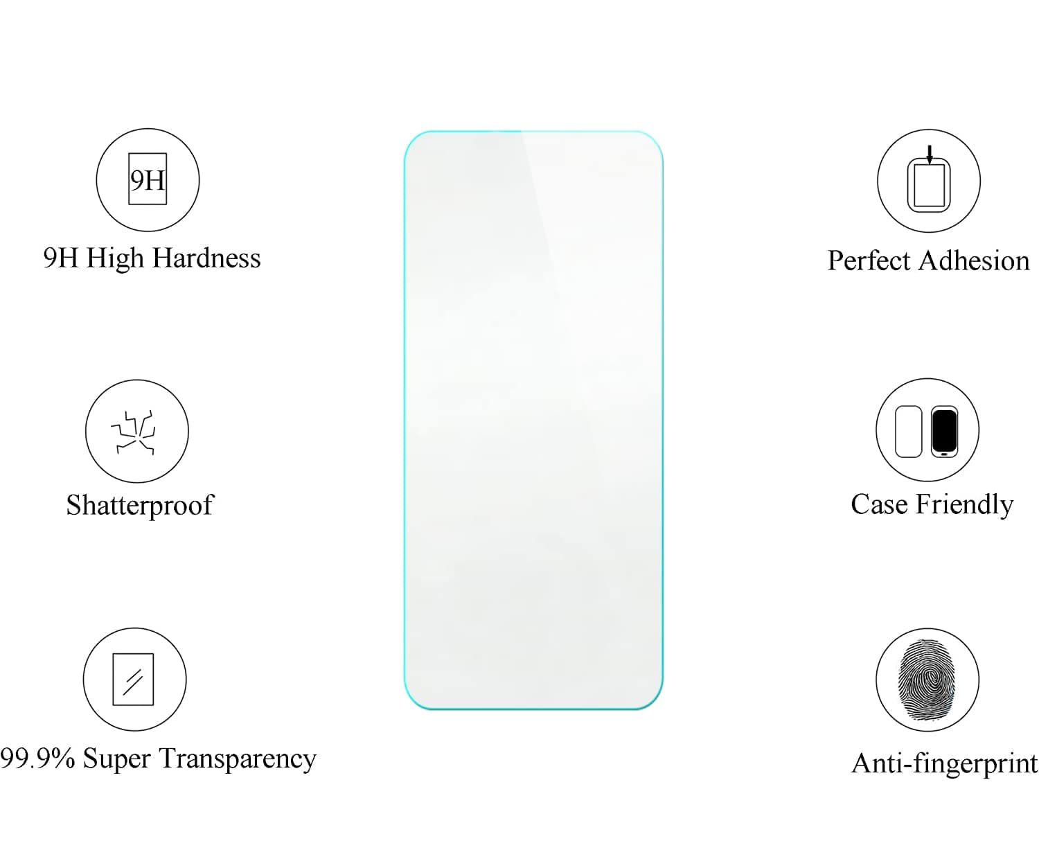 Case for Kxd Classic A07 Phone Case Cover [with Tempered Glass Screen Protector][Hard PC + Soft Silicone][Ring Support] [Gold Glitter+Luminous] JSZ-ZDL