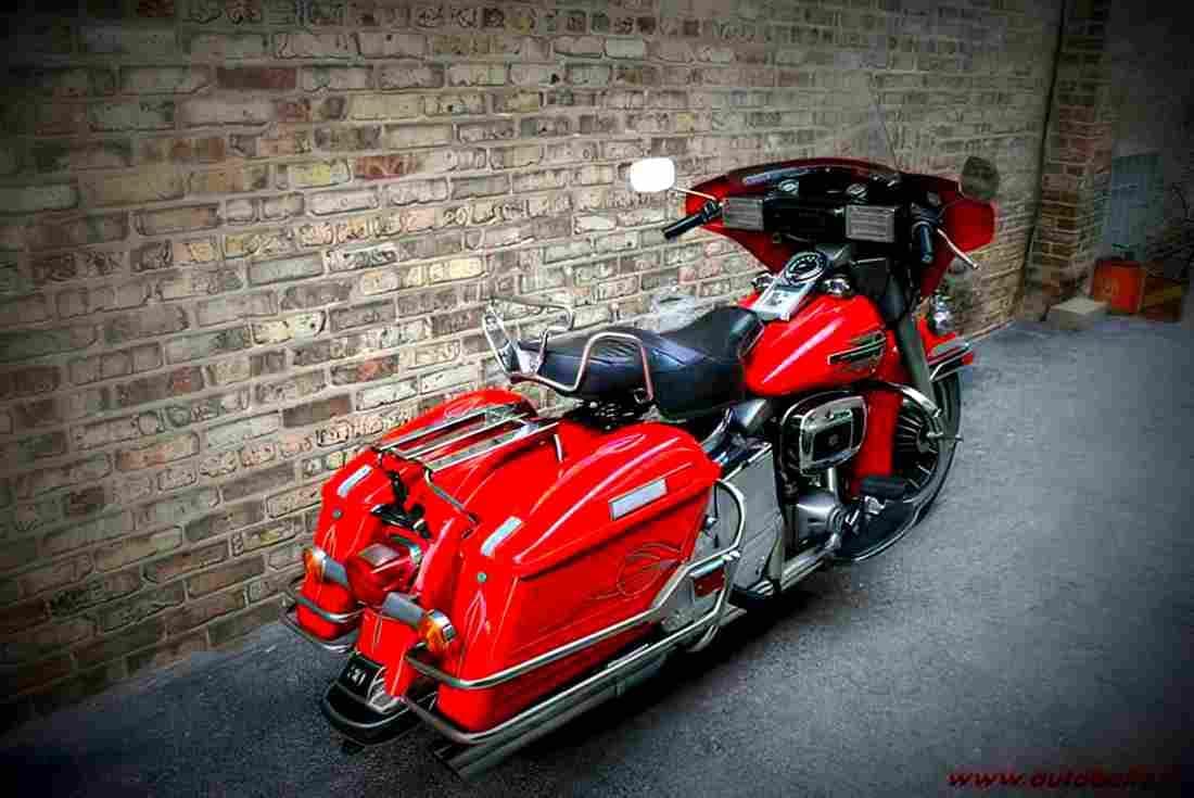 Harley Davidson 1340 FLTC (with sidecar) 1988 2 A4 Photo