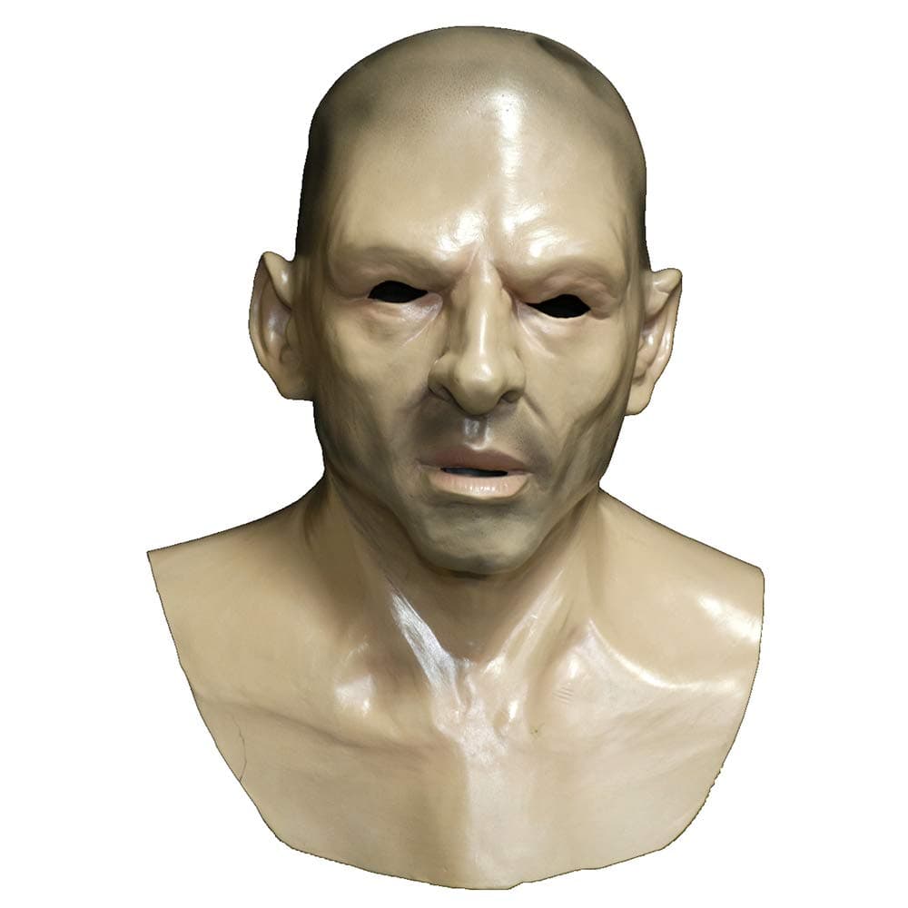 Realistic Old Man Latex Mask Human Full Face Mask Fantasy Costume Halloween Party Props