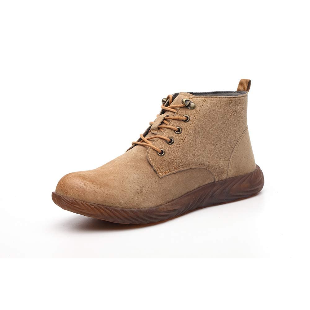 showcai Unisex Steel Toe Work Shoes Industrial&Construction Shoes Puncture Proof Safety Shoes …