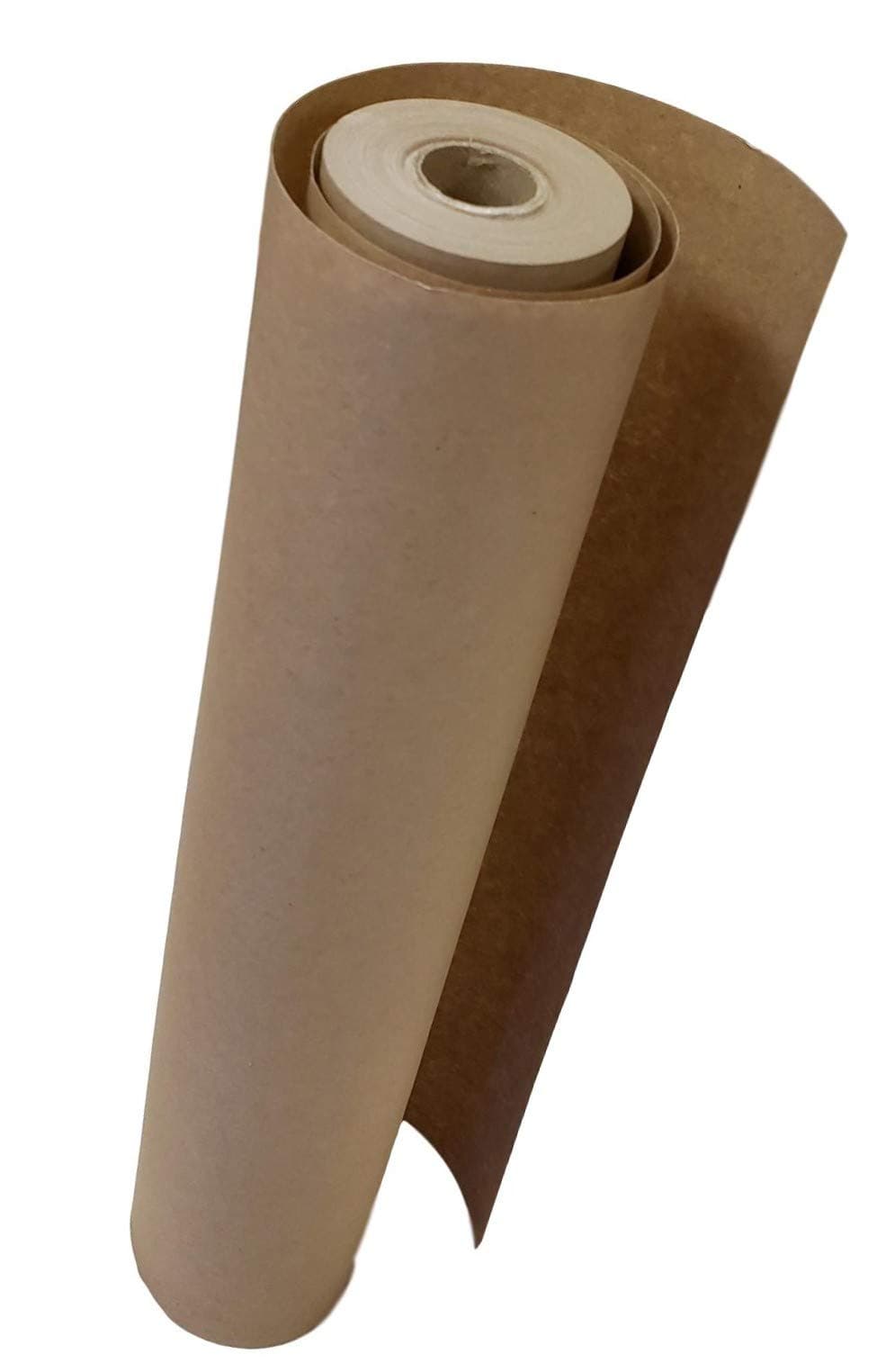 TRADEGEAR Brown Kraft Paper Roll 17.75" X 1200" (100') – Ideal Wrapping Paper for Gifts, PARCELS, Shipping, Kids Art & Craft, Printing – 100% Recycled, Biodegradable, ECO-Friendly (17.75")