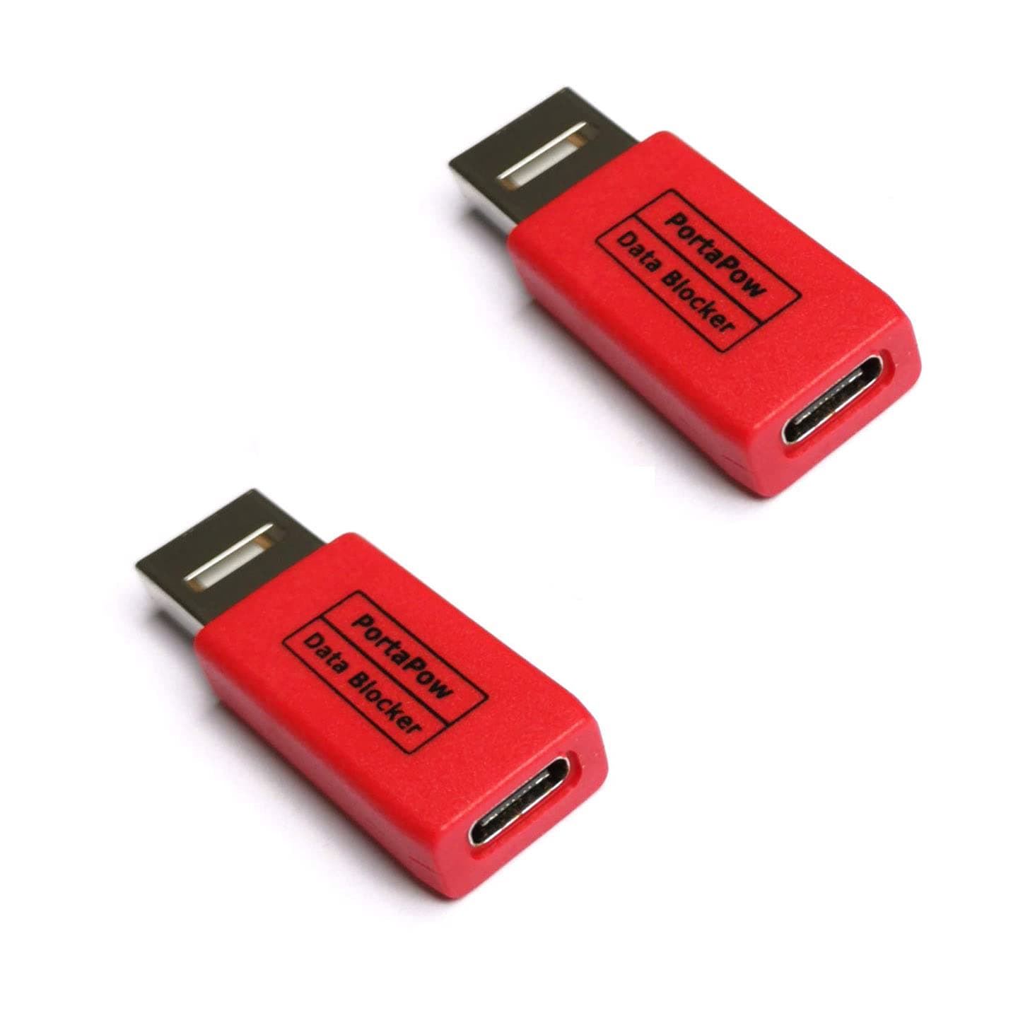 PortaPow USB-A - USB-C Data Blocker (2)