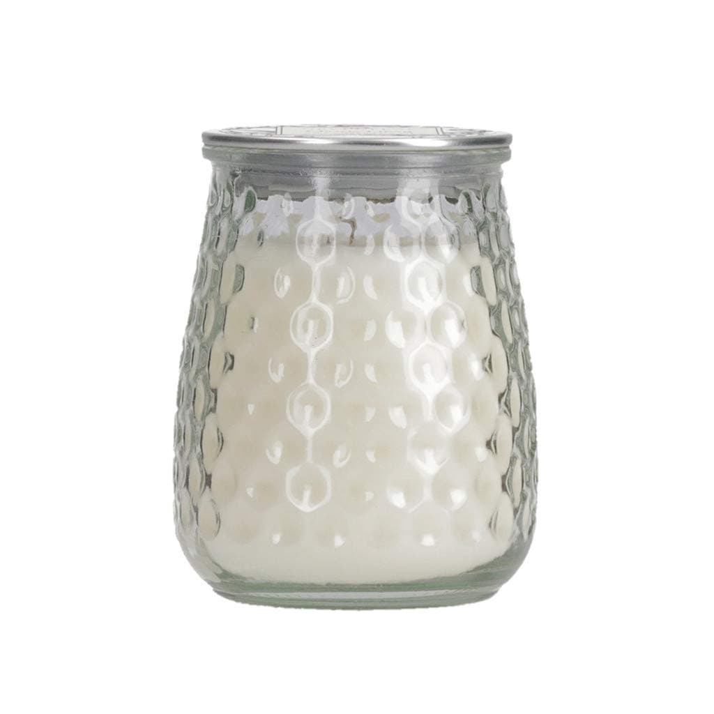 GreenleafGifts Signature Fragranced Soy Blend Glass Decorative Candle - Classic Linen