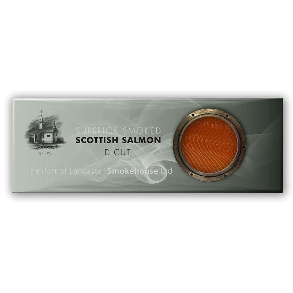 Port Of Lancaster Smoked Scottish Salmon Side- Sliced (min 800g- 1kg)