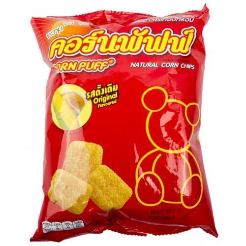 Corn Puff, Corn Baked Original Taste 40 G.