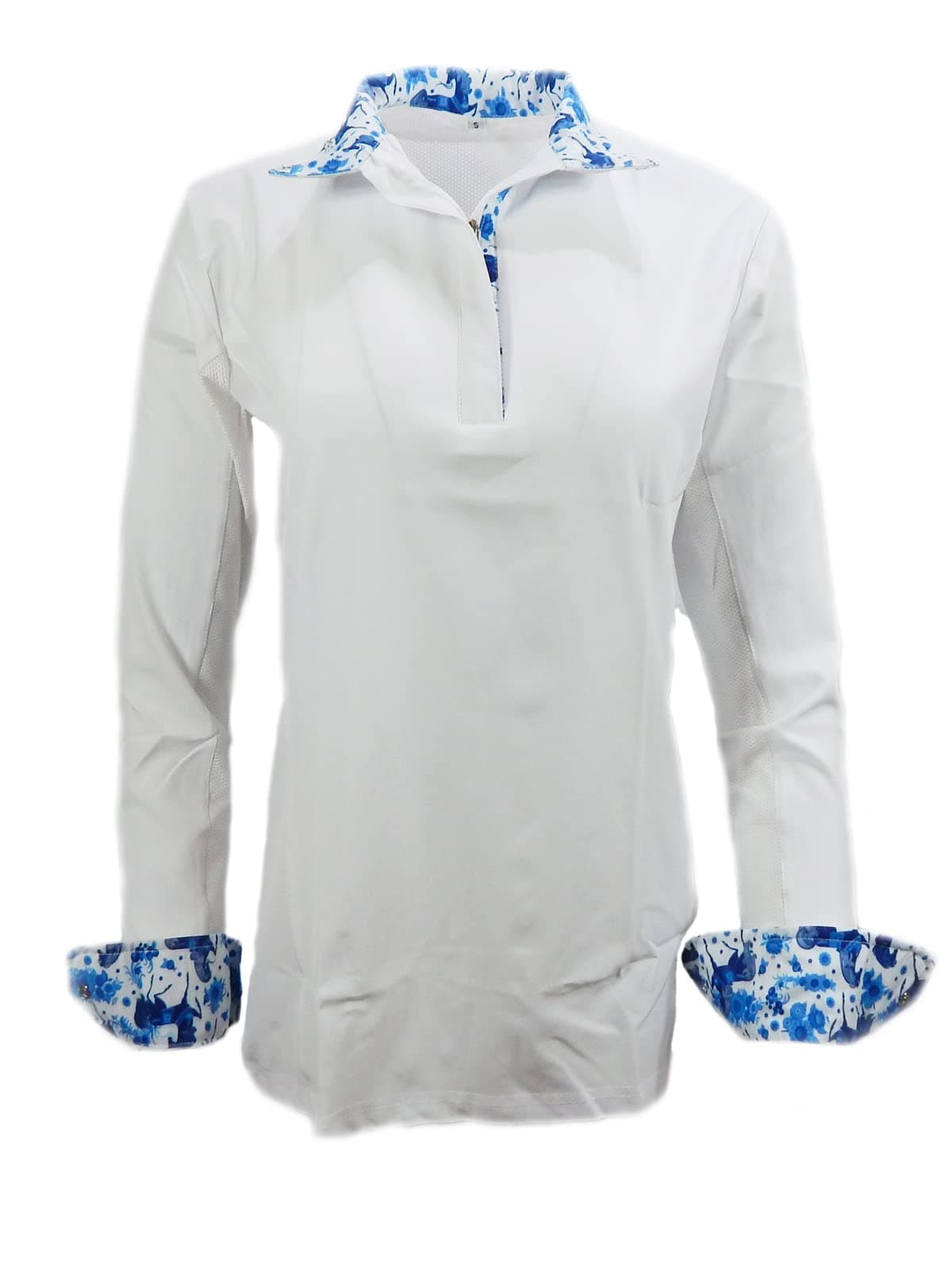 Anni Lyn Sportswear Women's Ventilated Show Shirt - Long Sleeve