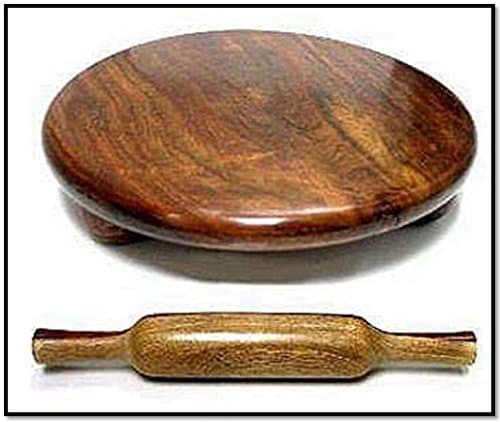The Big Indian Store Wooden Chakla Belan