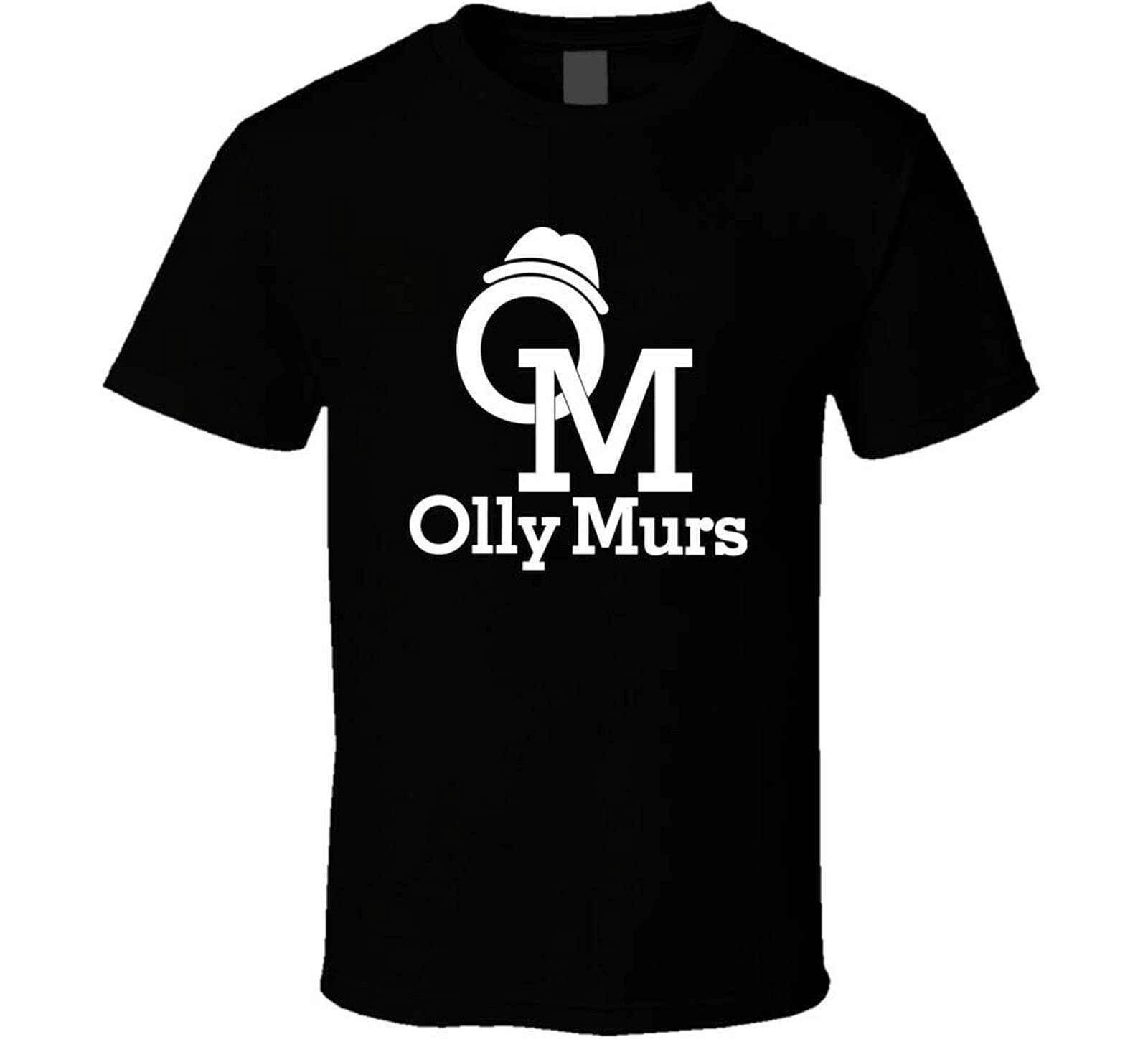 Olly MURS Spring Music New Shirt Black White Tshirt Men's