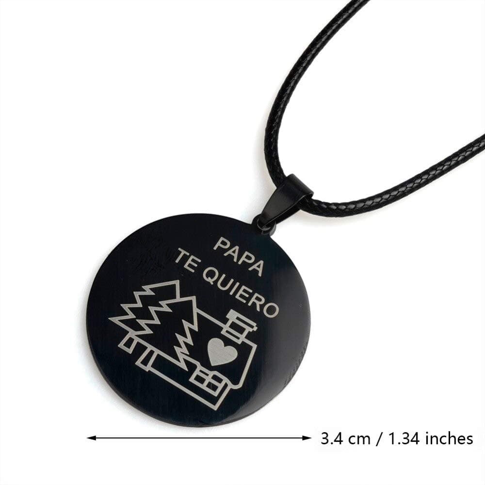 Spanish Mama Forever Papa Abuela Abuelo Te Quiero Necklaces For Women Girl Boy Spain Jewelry Best Gifts