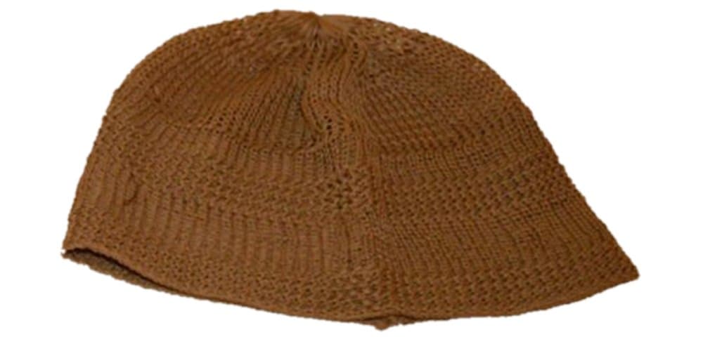 Men's Skull Kufi TOPI Skull Cap Islamic Muslim ONE Size Prayer HAT Head Imam