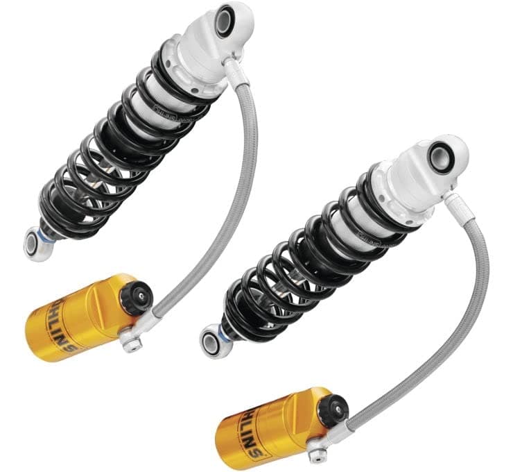 HD357S2 S36HR1C1L Shock Absorber - 13-1/8in. - Black/Silver