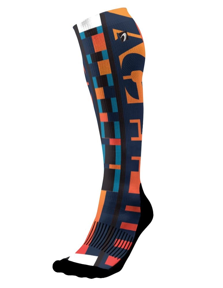 Designer Compression Socks Graduated for Performance and Recovery by Acel